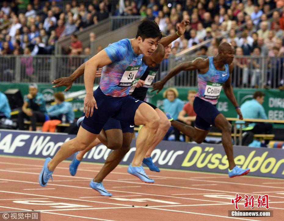 苏炳添6秒43再破60米亚洲纪录夺冠