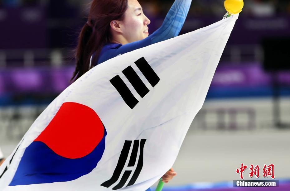平昌冬奥会速滑女子500米决赛日本选手夺得冠军