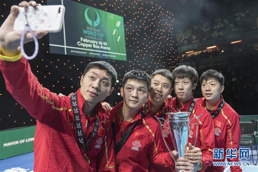 （体育）（3）乒乓球——团体世界杯：中国男队夺冠