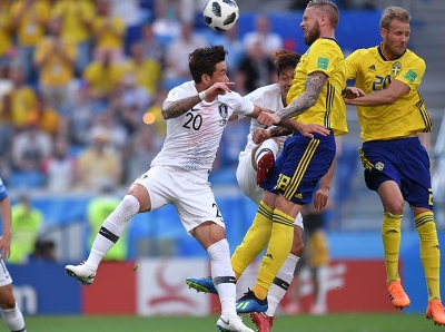  VAR技术再抢镜 瑞典队1-0点杀韩国