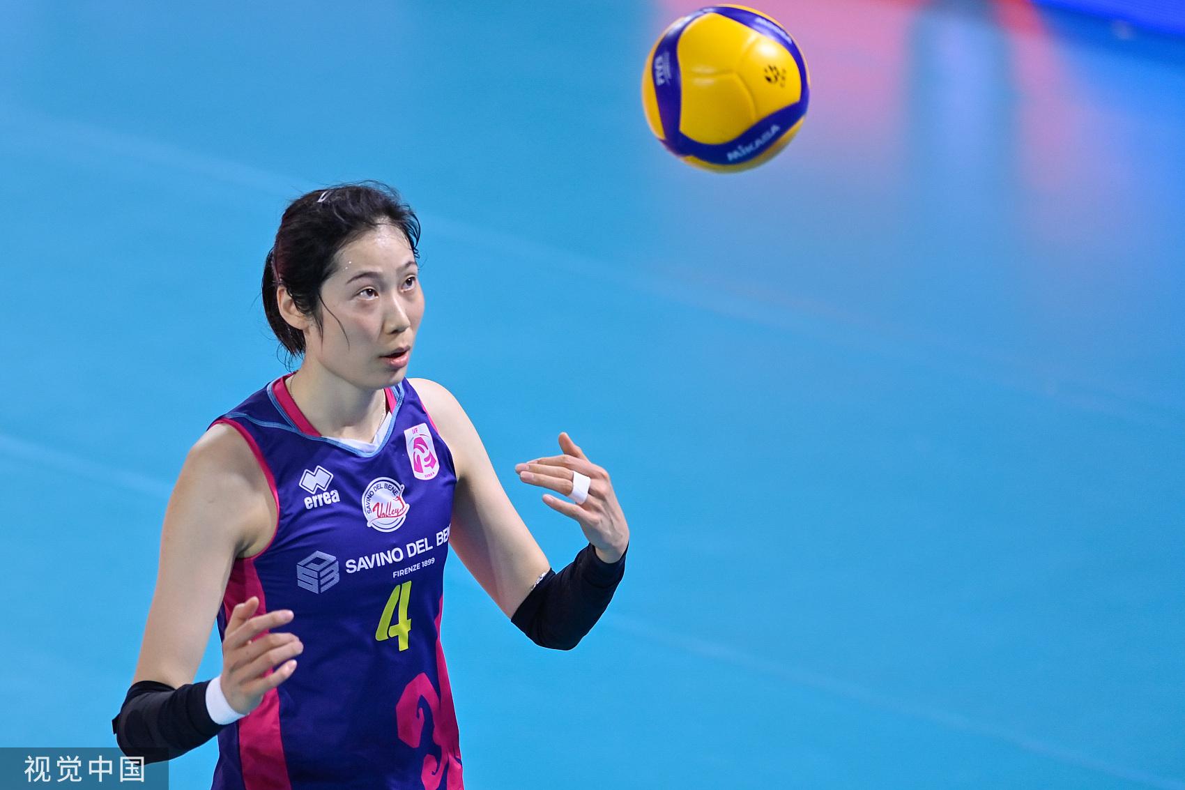 朱婷伤愈后夺首冠惜无缘欧联杯mvp