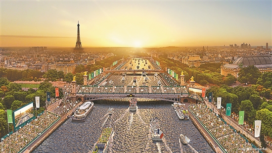 【巴黎奥运·前奏】塞纳河畔，流动的盛宴徐徐展开