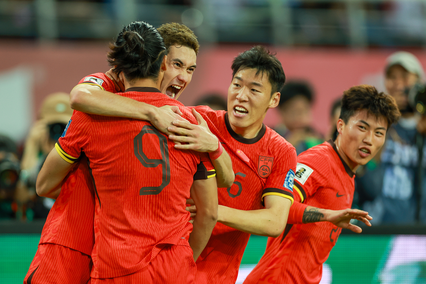 中国男足位列亚洲第13，确定以第五档身份参加18强赛抽签