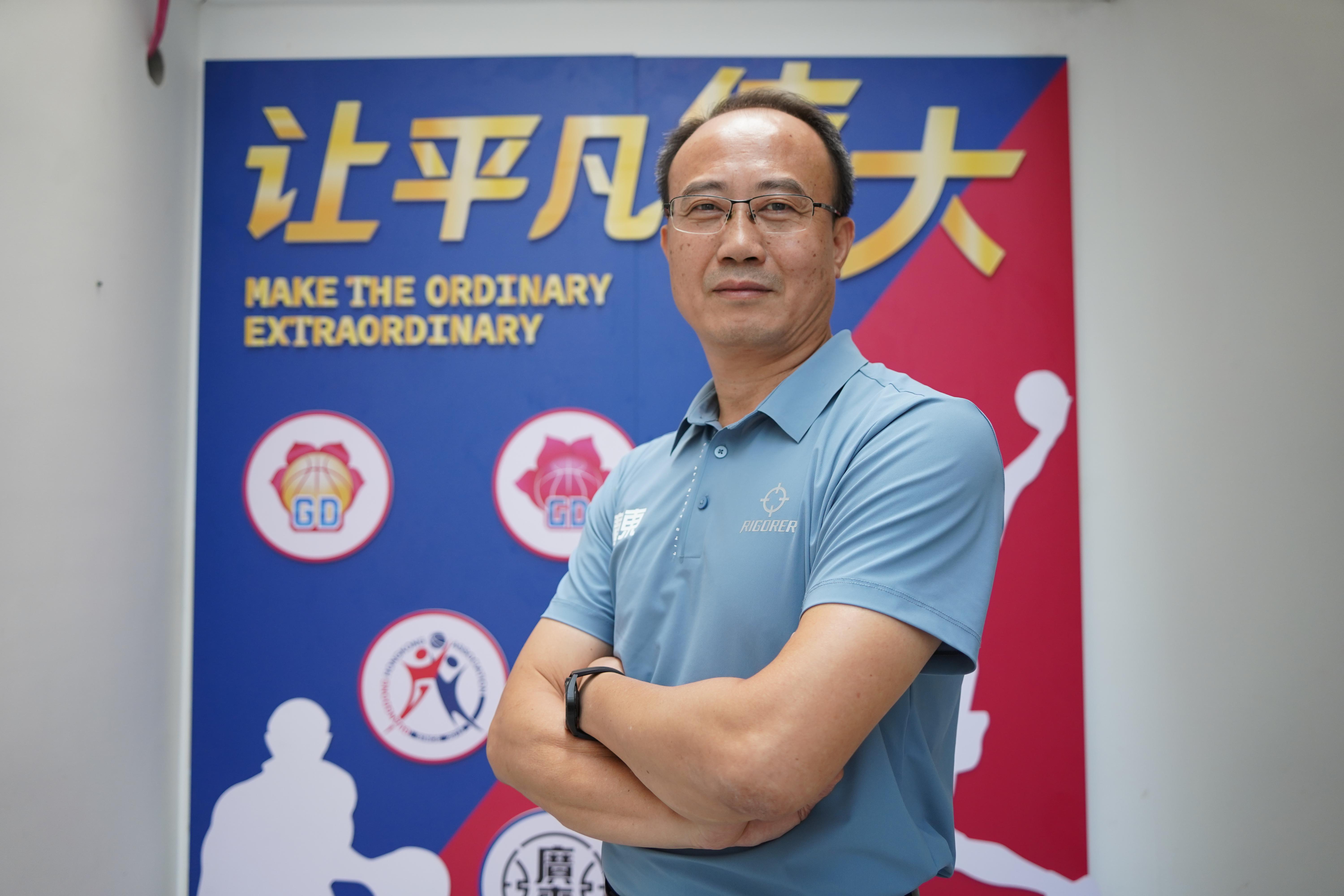  [Guangdong Men's Basketball League] Chen Xinjian, Director of the Arbitration Committee of Guangdong Basketball Association: strengthen the construction of basketball referee team with the guidance of improving the quality of competition