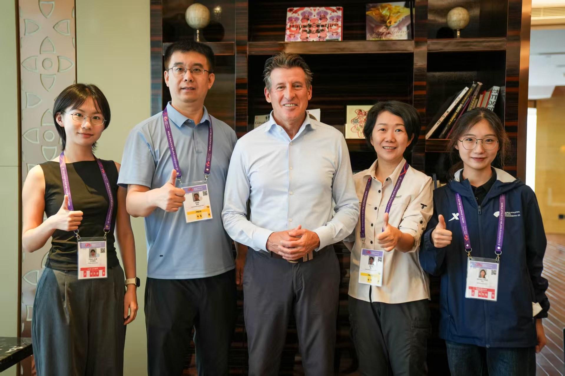 【独家专访】世界田联主席塞巴斯蒂安·科：广州是真正读懂体育重要性的城市